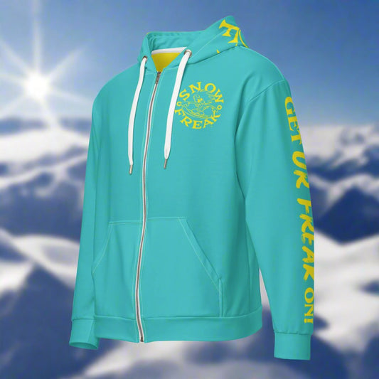 YELLOW SNOW FREAK© TRADITIONAL ZIP-UP HOODIE