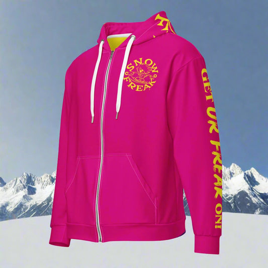 YELLOW SNOW FREAK© TRADITIONAL ZIP-UP HOODIE
