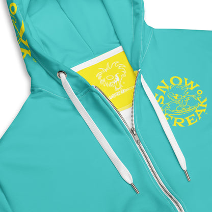 YELLOW SNOW FREAK© TRADITIONAL ZIP-UP HOODIE