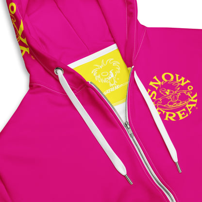 YELLOW SNOW FREAK© TRADITIONAL ZIP-UP HOODIE
