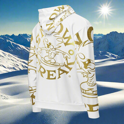 GOLD SNOW FREAK© SPLASH'D© ZIP-UP HOODIE