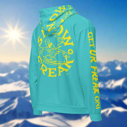 YELLOW SNOW FREAK© TRADITIONAL ZIP-UP HOODIE