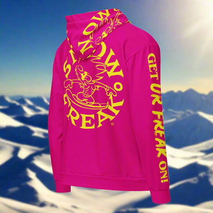 YELLOW SNOW FREAK© TRADITIONAL ZIP-UP HOODIE