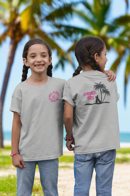 SURFER GIRL BEACH FREAK© KIDS TEE