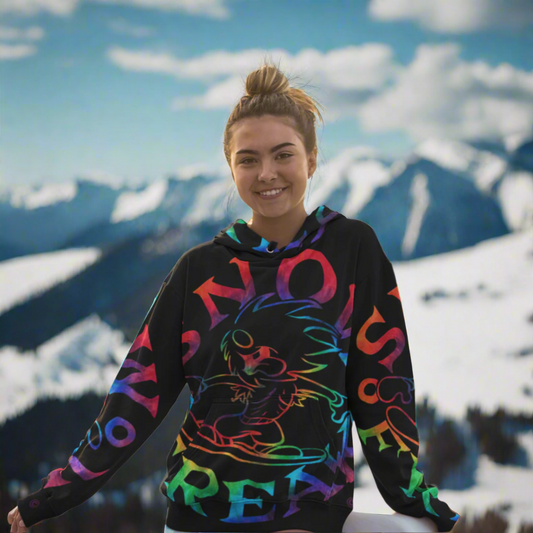 TIE-DYE SNOW FREAK© SPLASH'D© Hoodie