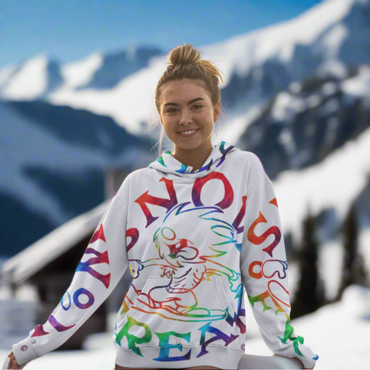 TIE-DYE SNOW FREAK© SPLASH'D© Hoodie