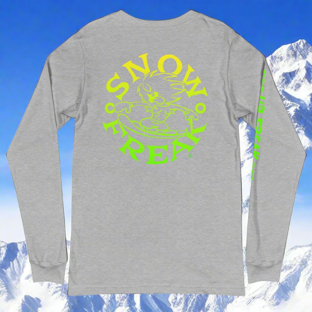 LIME & YELLOW SNOW FREAK© LONG SLEEVE TEE