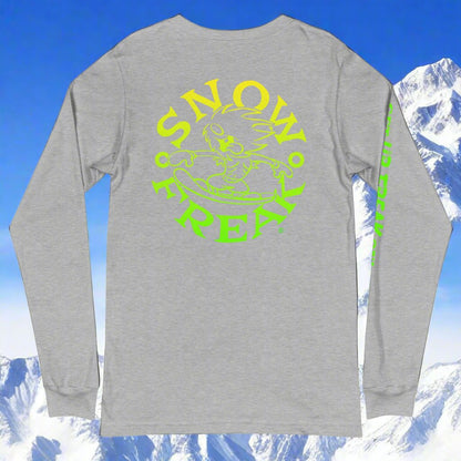 LIME & YELLOW SNOW FREAK© LONG SLEEVE TEE