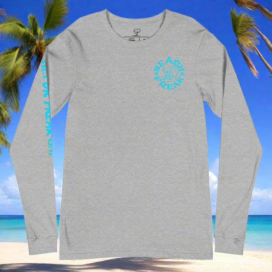 NEON BLUE BEACH FREAK© LONG SLEEVE TEE
