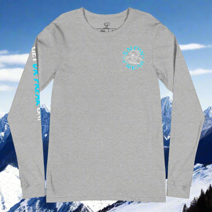 NEON BLUE SNOW FREAK© LONG SLEEVE TEE