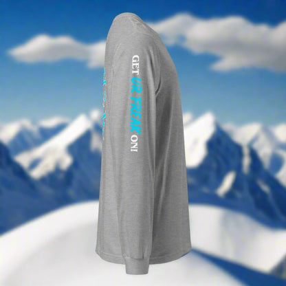 NEON BLUE SNOW FREAK© LONG SLEEVE TEE