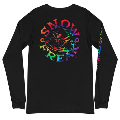 TIE-DYE SNOW FREAK© LONG SLEEVE TEE