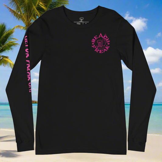 PINK BEACH FREAK© LONG SLEEVE TEE