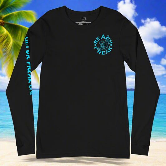 NEON BLUE BEACH FREAK© LONG SLEEVE TEE