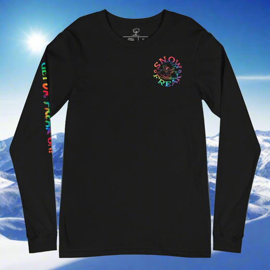 TIE-DYE SNOW FREAK© LONG SLEEVE TEE