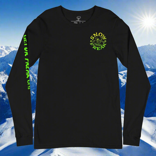 LIME & YELLOW SNOW FREAK© LONG SLEEVE TEE