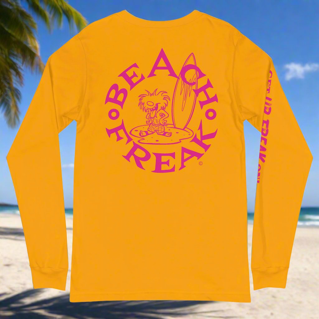 PINK BEACH FREAK© LONG SLEEVE TEE