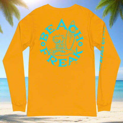 NEON BLUE BEACH FREAK© LONG SLEEVE TEE
