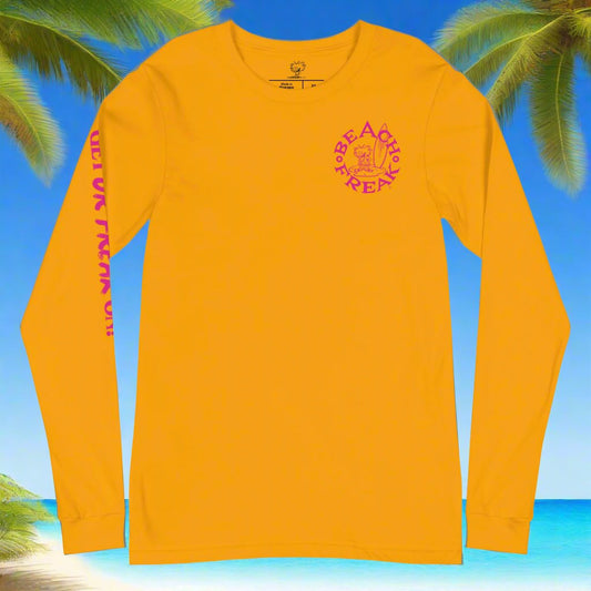 PINK BEACH FREAK© LONG SLEEVE TEE