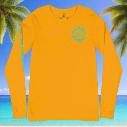 NEON BLUE BEACH FREAK© LONG SLEEVE TEE