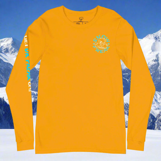 NEON BLUE SNOW FREAK© LONG SLEEVE TEE