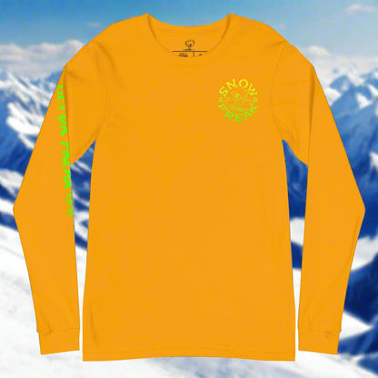 LIME & YELLOW SNOW FREAK© LONG SLEEVE TEE