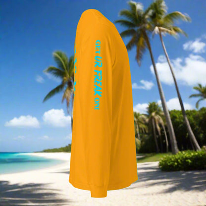 NEON BLUE BEACH FREAK© LONG SLEEVE TEE