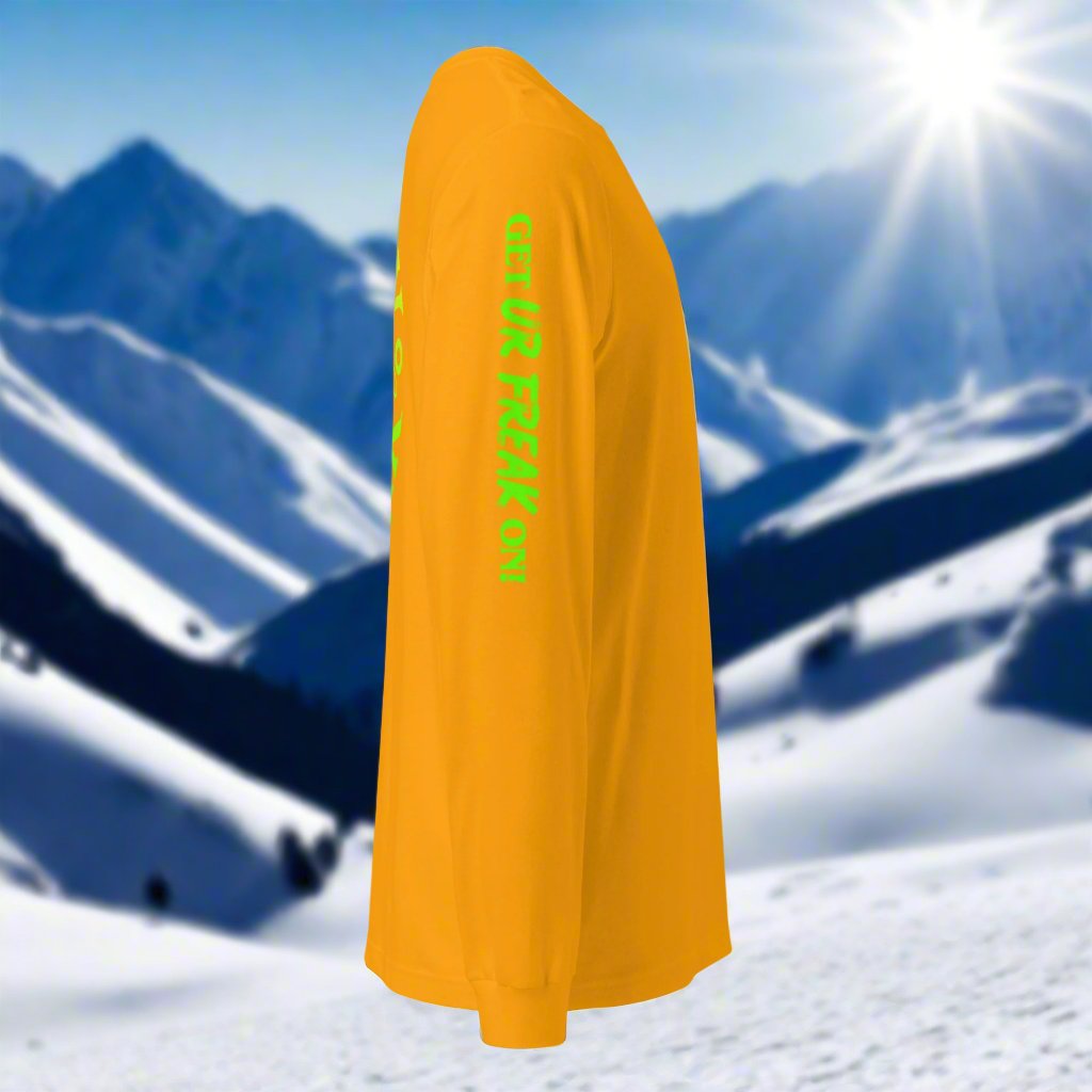 LIME & YELLOW SNOW FREAK© LONG SLEEVE TEE