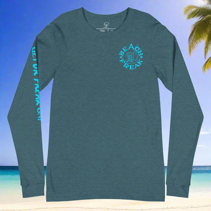NEON BLUE BEACH FREAK© LONG SLEEVE TEE