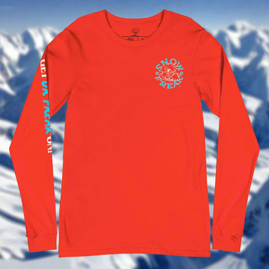 NEON BLUE SNOW FREAK© LONG SLEEVE TEE