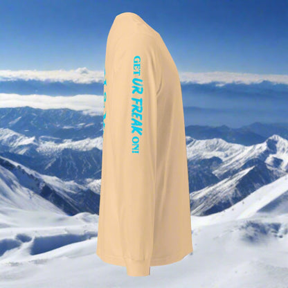 NEON BLUE SNOW FREAK© LONG SLEEVE TEE