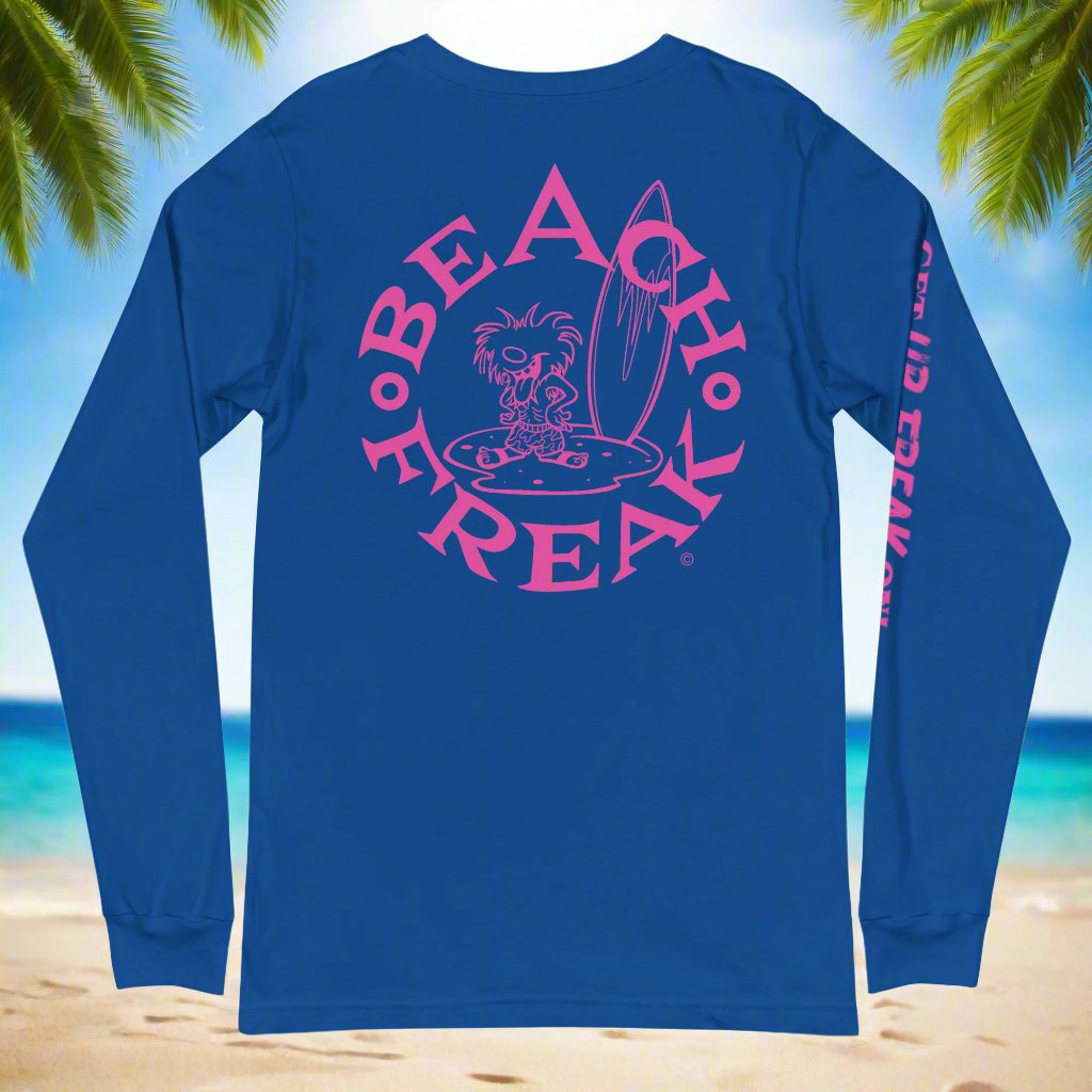 PINK BEACH FREAK© LONG SLEEVE TEE