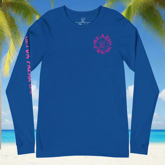 PINK BEACH FREAK© LONG SLEEVE TEE