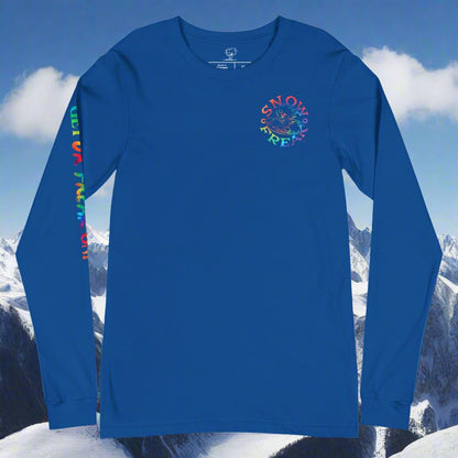 TIE-DYE SNOW FREAK© LONG SLEEVE TEE