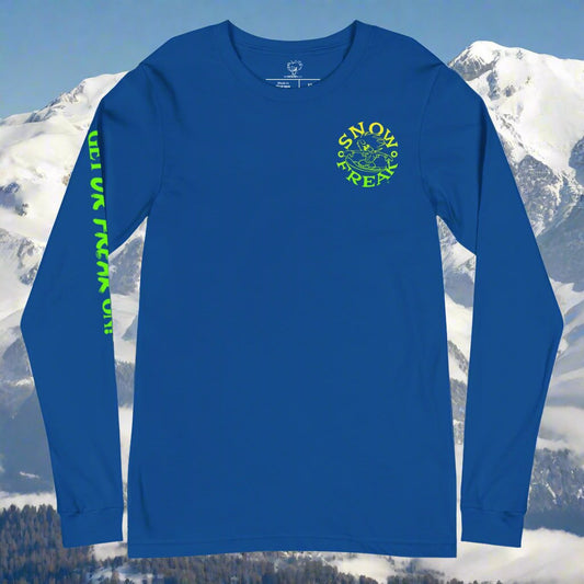LIME & YELLOW SNOW FREAK© LONG SLEEVE TEE