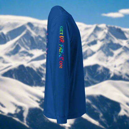 TIE-DYE SNOW FREAK© LONG SLEEVE TEE