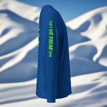 LIME & YELLOW SNOW FREAK© LONG SLEEVE TEE