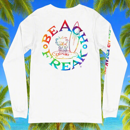 TIE-DYE BEACH FREAK© LONG SLEEVE TEE