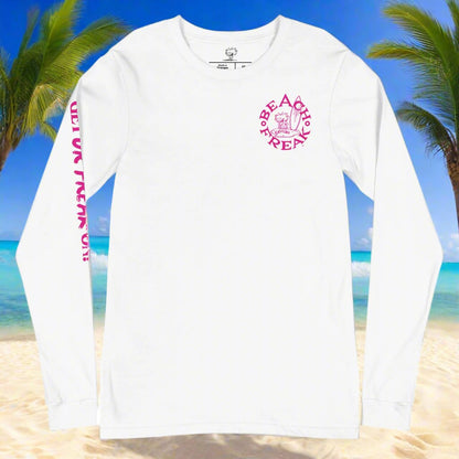 PINK BEACH FREAK© LONG SLEEVE TEE