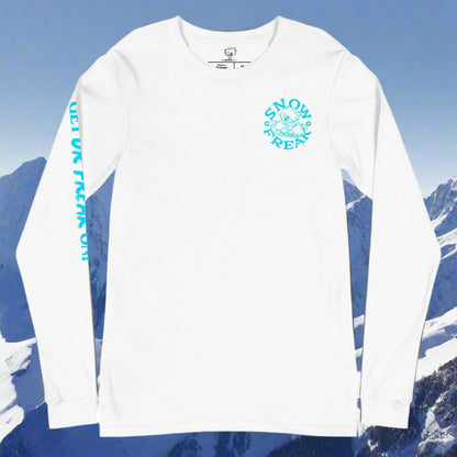 NEON BLUE SNOW FREAK© LONG SLEEVE TEE