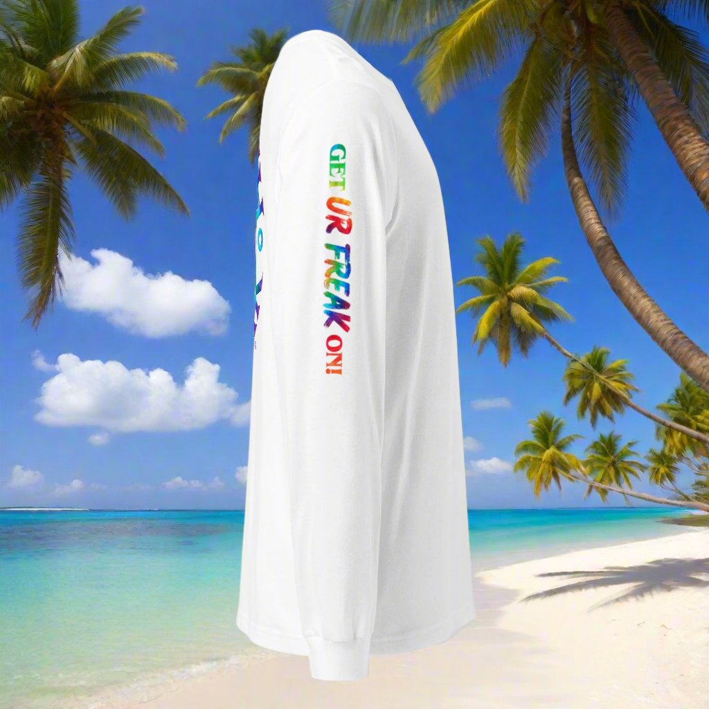 TIE-DYE BEACH FREAK© LONG SLEEVE TEE